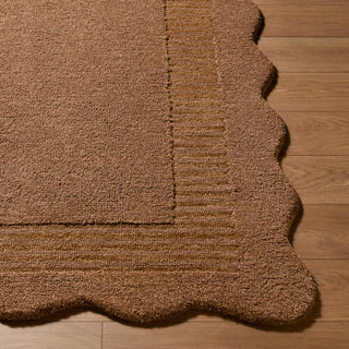 Livabliss Scalloped SCP-2306 Area Rug Corner