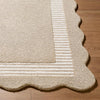 Livabliss Scalloped SCP-2309 Area Rug Corner