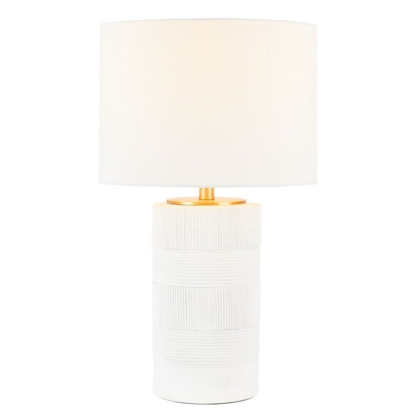 Safavieh Weller TBL7020A White Lamp