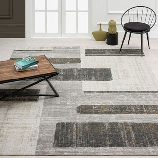 N Natori 24-SEVEN TF-970 Art Moderna Oyster/Grey Area Rug