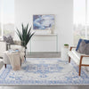 Nourison Whimsicle WHS03 Grey Blue Area Rug Room Scene Featured 