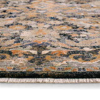 Jaipur Living Zefira Amena ZFA09 Black/Dark Taupe Area Rug Edge