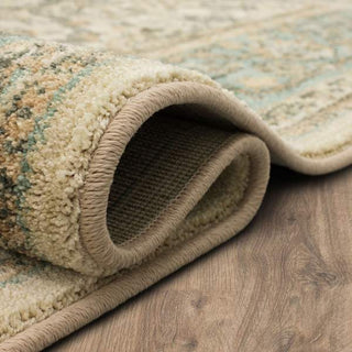 Karastan Euphoria Monaghan Sand Stone Area Rug Rolled 