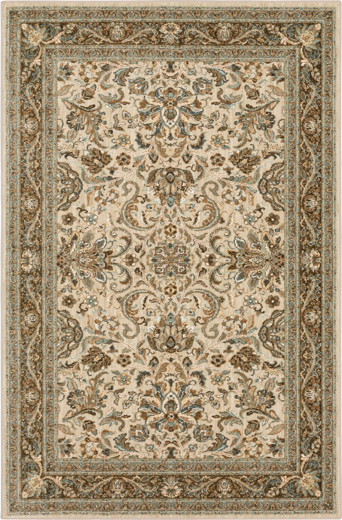 Karastan Euphoria Newbridge Sand Stone Area Rug Main Image  5'3"x7'10" size 
