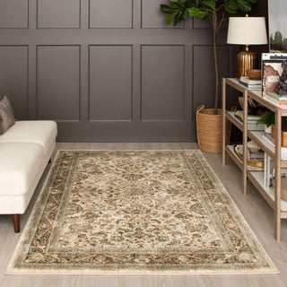 Karastan Euphoria Newbridge Sand Stone Area Rug Room Scene Featured 