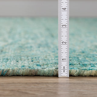 Dalyn Calisa CS5 Turquoise Area Rug Pile 