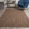 Dalyn Monaco Sisal MC100 Chocolate Area Rug Room Scene Featured 