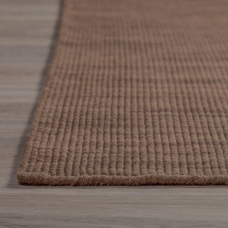 Dalyn Monaco Sisal MC100 Chocolate Area Rug Corner 