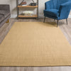 Dalyn Monaco Sisal MC100 Gold Area Rug Room Scene Featured 