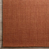Dalyn Monaco Sisal MC100 Paprika Area Rug Corner 