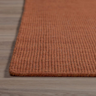 Dalyn Monaco Sisal MC100 Paprika Area Rug Corner 