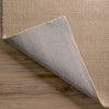 Dalyn Monaco Sisal MC100 Taupe Area Rug Backing 