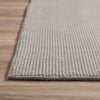 Dalyn Monaco Sisal MC300 Silver Area Rug Corner 