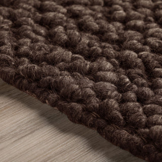 Dalyn Gorbea GR1 Chocolate Area Rug Edge 