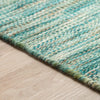 Dalyn Targon TA1 Turquoise Area Rug Edge 