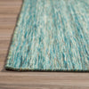 Dalyn Targon TA1 Turquoise Area Rug Corner 
