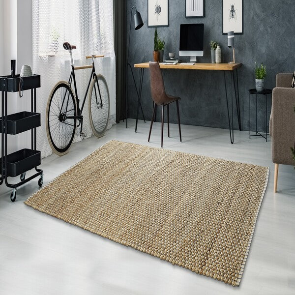 LR Home Natural Fiber 3311 Indigo Area Rug