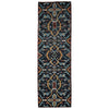 Feizy Piraj 6454F Blue/Gold Area Rug Runner Image