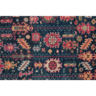 Feizy Piraj 6741F Pink/Blue Area Rug Close Up Image