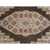 Feizy Piraj 6755F Brown/Yellow Area Rug Close Up Image