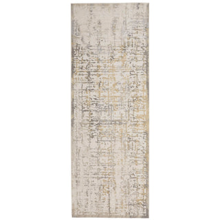 Feizy Waldor 3683F Ivory/Beige Area Rug Runner 