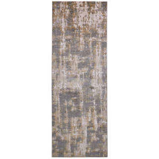 Feizy Waldor 3969F Gold/Sterling Area Rug Runner 