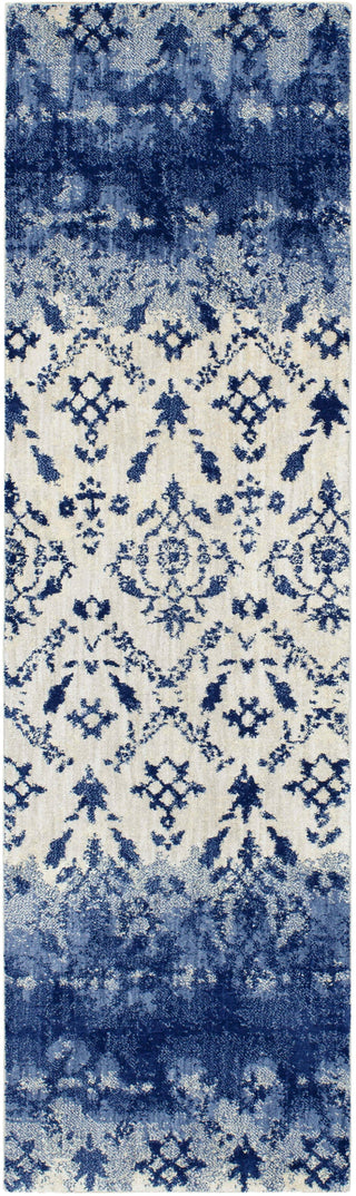 Karastan Cosmopolitan Netherlands Indigo Area Rug by Patina Vie Runner