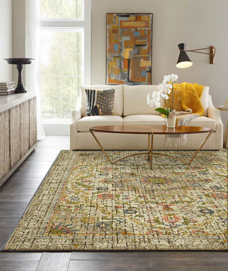 Karastan Mosaic Tiber Silver Featured