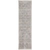 Feizy Sarrant 3965F Gray Area Rug Runner