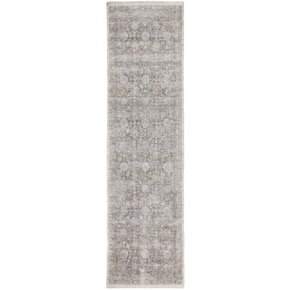 Feizy Sarrant 3965F Gray Area Rug Runner