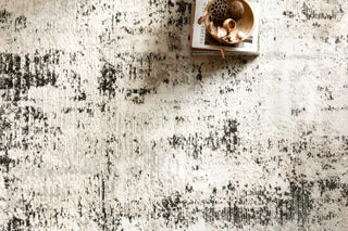 Loloi II Alchemy ALC-04 Silver/Graphite Area Rug Close Up