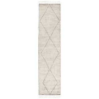 Jaipur Living Alpine Ammil ALP03 Cream/Black Area Rug- Runner