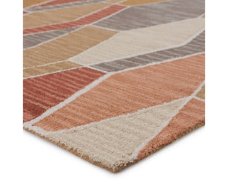 Jaipur Living Amado Sade AMA01 Orange/Gold Area Rug - Corner 