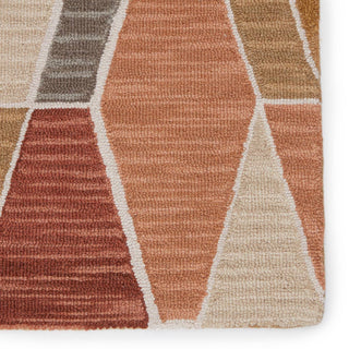 Jaipur Living Amado Sade AMA01 Orange/Gold Area Rug - Close up