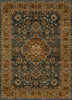 Karastan Spice Market Aksum Aquamarine Area Rug Main Image 8'x11' Size 
