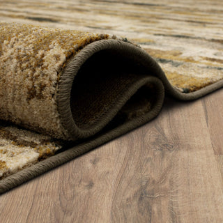 Karastan Expressions Amalgamate Gold Area Rug by Scott Living