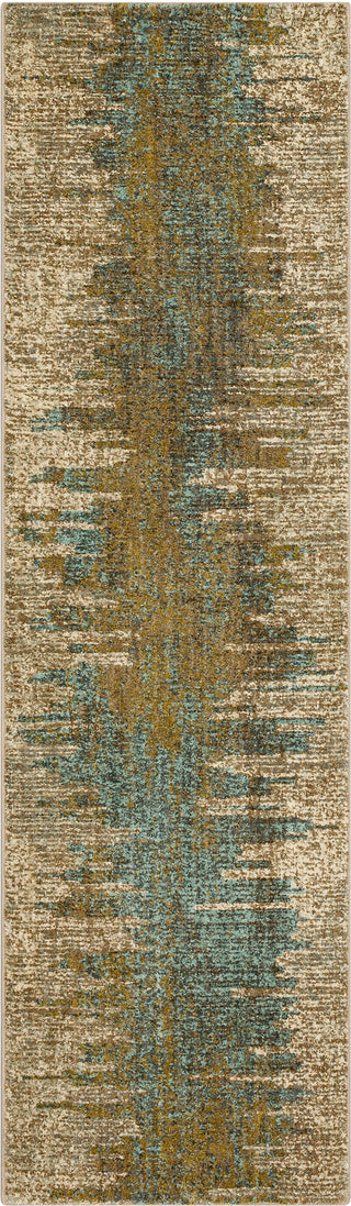 Karastan Touchstone Arielle Bronze by Virginia Langley Area Rug Runner