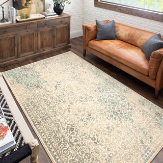 Karastan Euphoria Ayr Natural Area Rug Room Scene 4