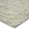 Jaipur Living Brentwood by Barclay Butera Crescent BBB04 Blue/Gray Area Rug - Corner