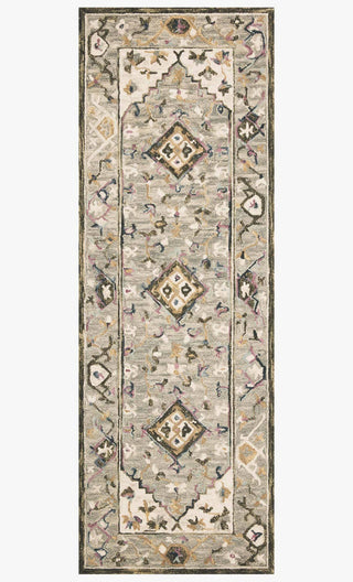 Loloi II Beatty BEA-01 Grey/Ivory Area Rug 2'6''x 7'6'' Runner