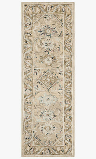 Loloi II Beatty BEA-02 Beige/Ivory Area Rug 2'6''x 7'6'' Runner