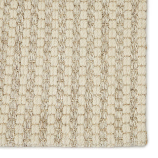 Jaipur Living Bombay Fetia BOB01 Cream/Light Taupe Area Rug -Close Up