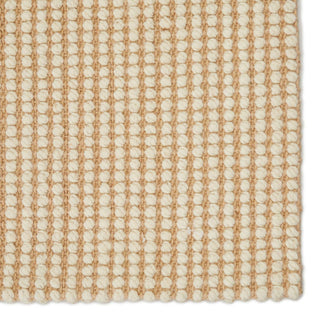 Jaipur Living Bombay Mahana BOB04 Cream/Beige Area Rug - Close Up