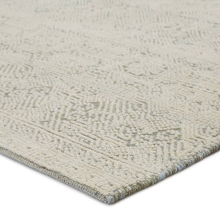 Jaipur Living Brier Parra BRR02 Ivory/Green Area Rug - Corner