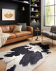 Loloi II Bryce BZ-01 Black/Silver Area Rug Room Scene Featured