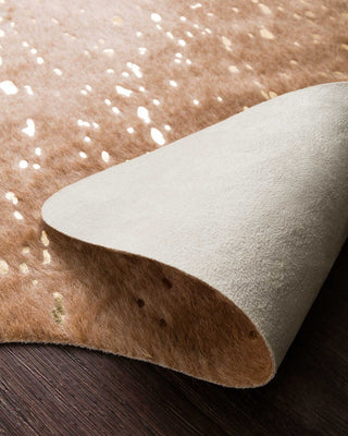 Loloi II Bryce BZ-05 Tan/Gold Area Rug Backing