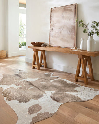 Loloi II Bryce BZ-06 Taupe/Champagne Area Rug Room Scene 2