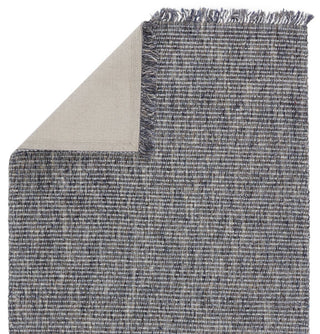 Jaipur Living Breathe Easy Caraway BTE01 Blue/Gray Area Rug - Folded Corner