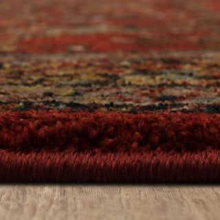 Karastan Spice Market Berdan Garnet Area Rug Pile 