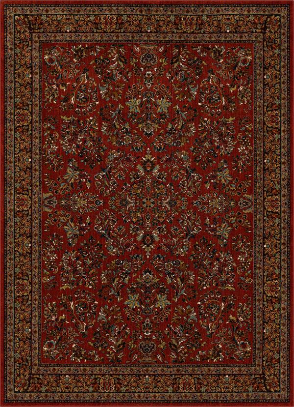 Karastan Spice Market Berdan Garnet Area Rug Main Image 8'x11' Size